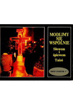 Modlimy się wspólnie słowem i śpiewem