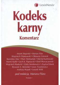 Kodeks karny Komentarz