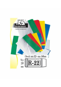 Okładka regulowana R- 55 50 sztuk mix