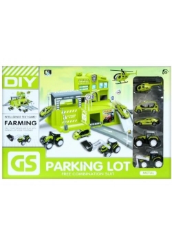 Parking i metalowe akcesoria farma