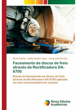 Faceamento de discos de freio através da Rectificadora DA-8700