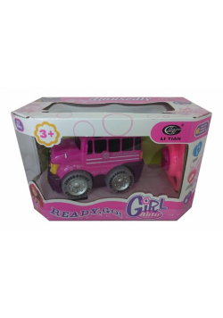 Autobus RC dla dzieci 2CH różowy