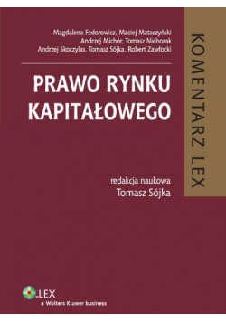 Prawo rynku kapitałowego Komentarz