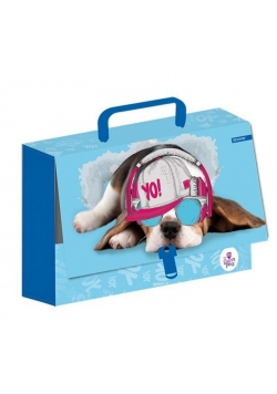 Teczka z rączką walizeczka duża Sweet Pets