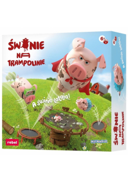Świnie na trampolinie