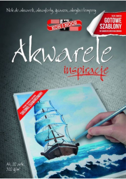 Akwarele inspiracje A4 20 arkuszy