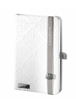 Notes A6 Lanybook Delicate Desire w linie biały