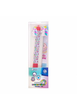Długopis automatyczny wymazywalny z gumowym uchwytem Astrapen Oops Pastel Line Unicorn  2 szt.