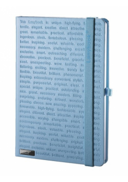 Notes A5 Lanybook The One II w linie niebieski