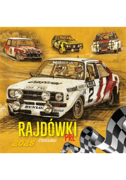 Kalendarz 2025 ścienny Rajdówki PRL