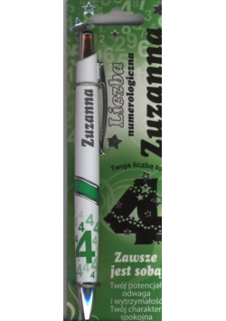 Długopis Numerologiczny - Zuzanna 4