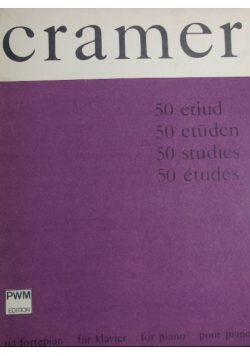 Cramer 50 etiud na fortepian