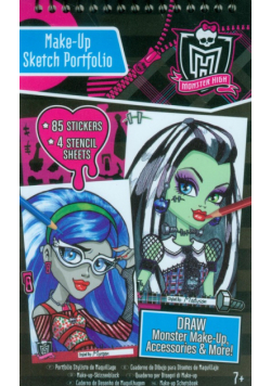 Monster High Upiorne makijaże Mały szkicownik