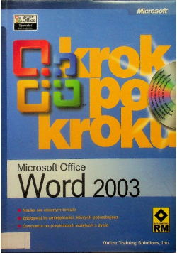 Microsoft Office Word 2003 krok po kroku