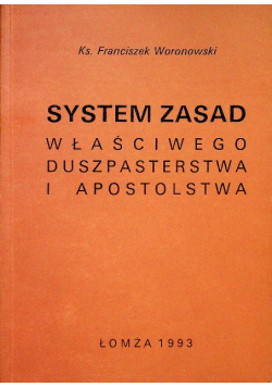 Systemy zasad właściwego duszpasterstwa i apostolstwa
