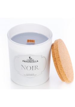Świeczka sojowa Noir biała 135g
