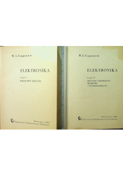 Elektronika Część I i II