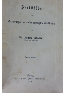 Zeitbilder. 1879 r.