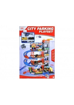 Parking z metalowymi akcesoriami