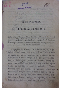 Wiedeń i życie wiedeńskie, 1878r.