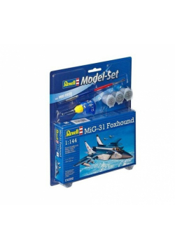 Model Revell Mig-31 Foxhound 1:144 zestaw z farbami