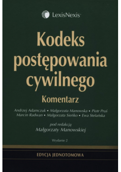 Kodeks postępowania cywilnego Komentarz