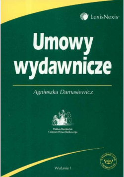 Damasiewicz Agnieszka - Umowy wydawnicze