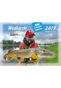 Kalendarz 2019 Rodzinny Wędkarski WL12