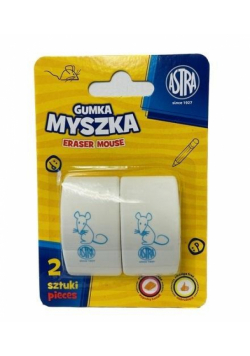 Gumka myszka 2szt ASTRA