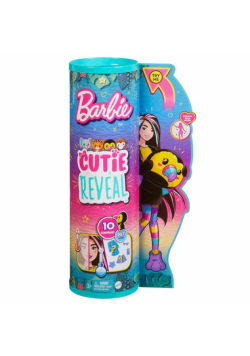 Barbie Cutie Reveal Lalka Dżungla Tukan HKR00