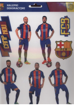 Nalepki dekoracyjne FC Barcelona