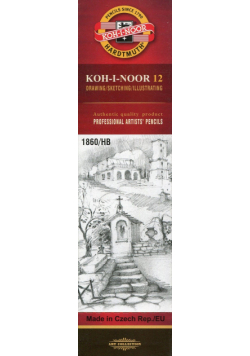 Ołówek grafitowy 1860/HB Gold Star 12 sztuk