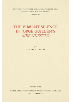 The Vibrant Silence in Jorge Guillén's Aire nuestro