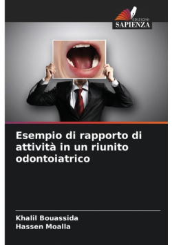 Esempio di rapporto di attività in un riunito odontoiatrico