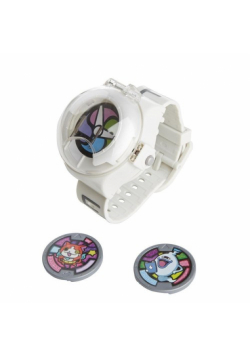 Yokai Watch zegarek z dwoma medalami