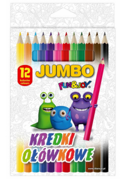 Kredki Jumbo 12 kolorów