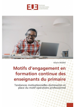 Motifs d'engagement en formation continue des enseignants du primaire