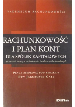 Rachunkowość i plan kont