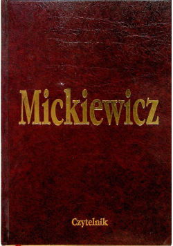 Mickiewicz Dzieła Tom V Proza artystyczna i pisma krytyczne