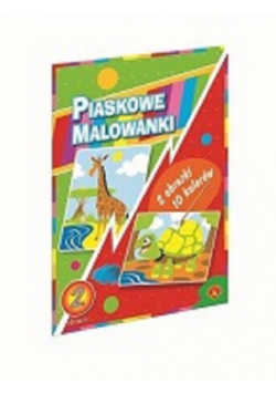 Piaskowa Malowanka Żyrafa Żółw
