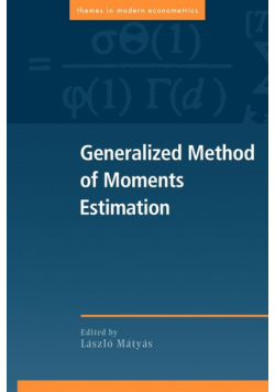 Generalized Method of Moments Estimation
