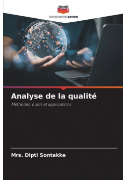 Analyse de la qualité