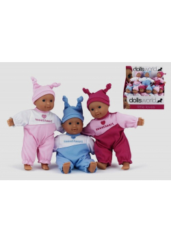 Lalka bobas Baby sweet heart 21 cm jasny róż