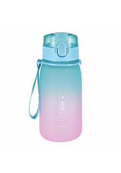 Bidon 400ml ombre blue-pink