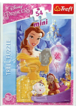 Puzzle 54 Mini Disney Księżniczki Bella
