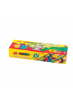 Farby plakatowe 12  kolorów 20 ml