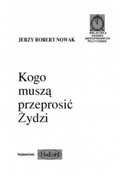 Kogo musza przepraszać żydzi