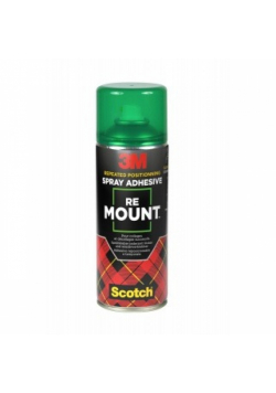 Klej w sprayu 400ml do repozycjonowania ReMount SCOTCH