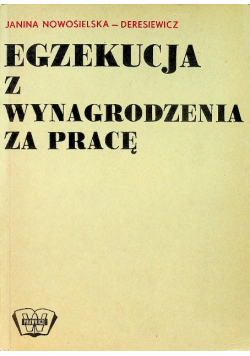 Egzekucja z wynagrodzenia za pracę