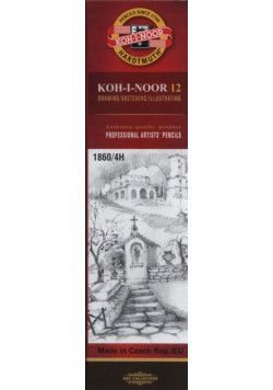 Ołówek grafitowy 1860/4H 12 sztuk